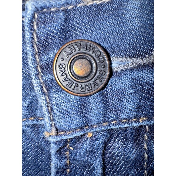 Silver Jeans Co Grayson Heritage Series Mens 38x30 Distressed Bootcut Denim - Picture 3 of 6